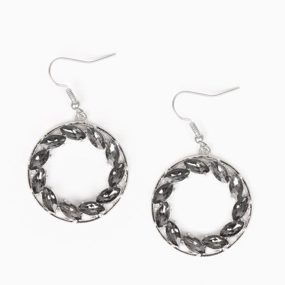GLOBAL Glow Silver Earrings - Picture 1 of 2